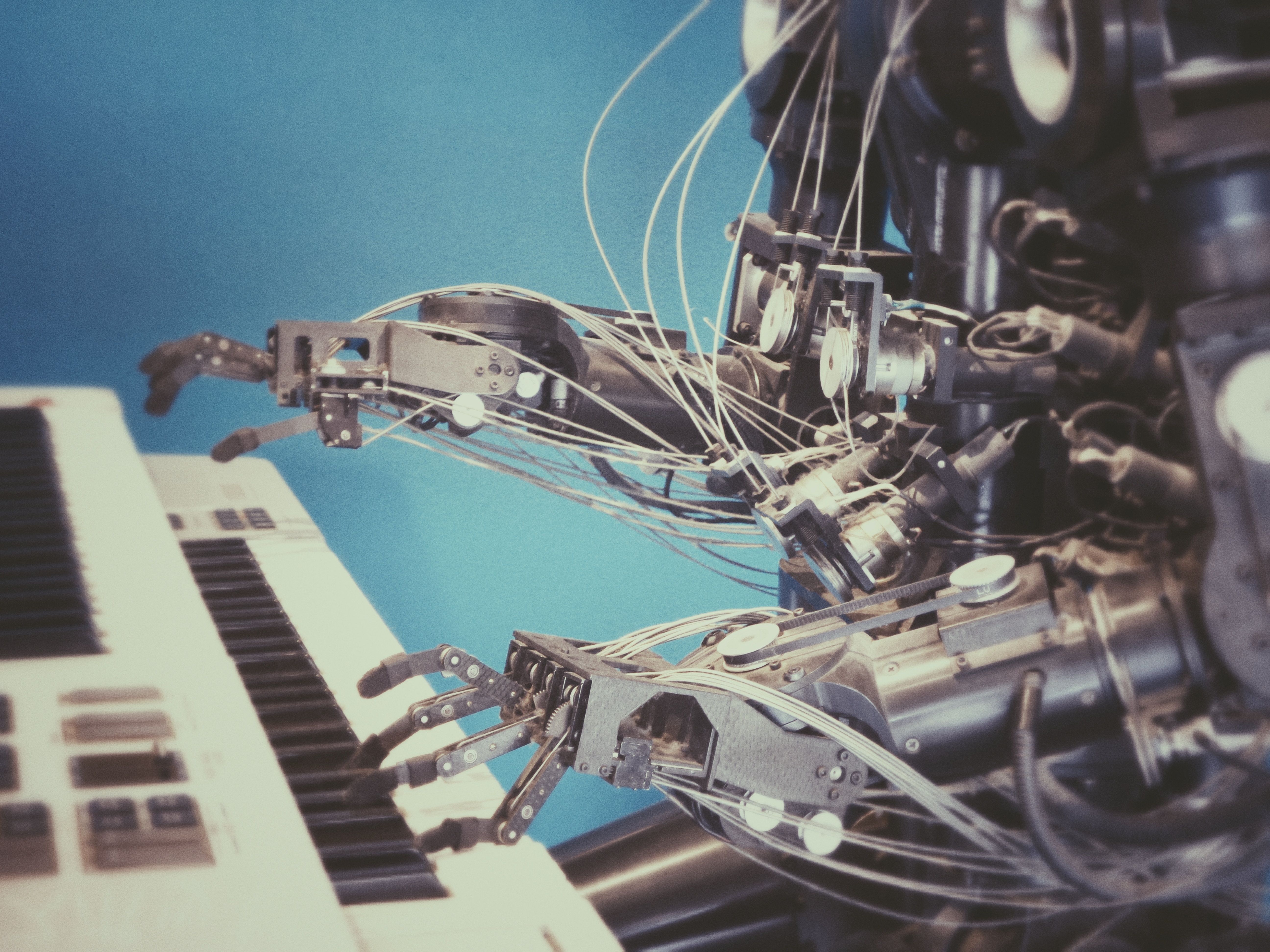 Photo of robot by Franck V. on Unsplash